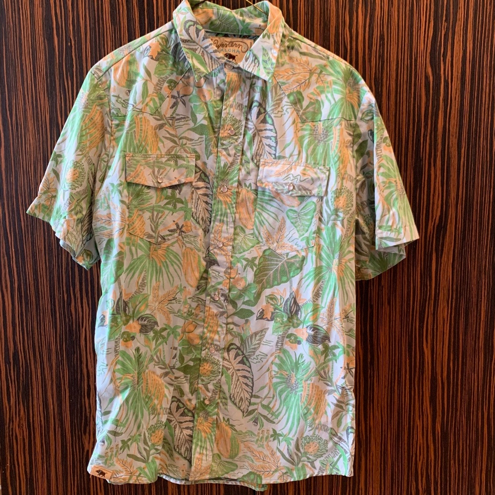 Western Aloha Hawaiian Shirt